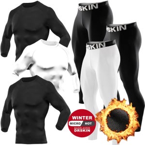 [기모 3Pack]DRSKIN 스포츠 마이크로 기모 히트기모 기모베이스레이어 바지 셔츠
