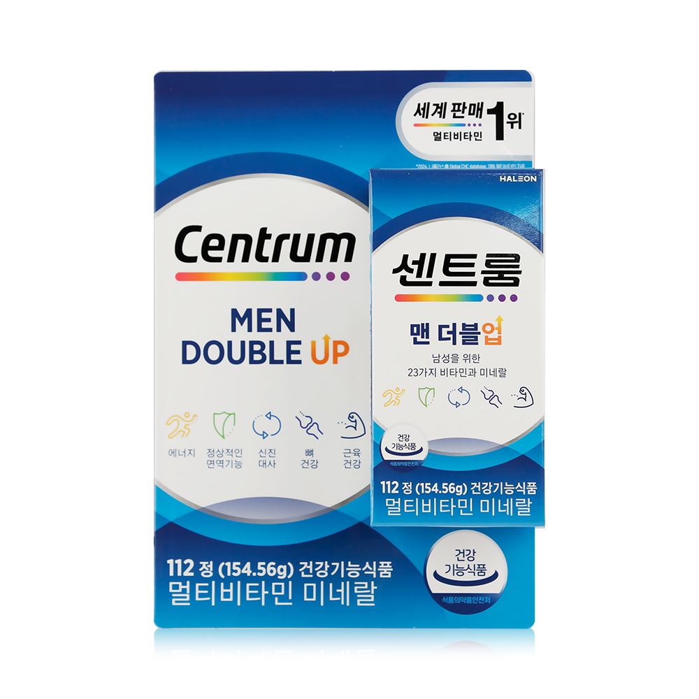 센트룸 포 맨 더블업 멀티 비타민 포 맨 112정 대용량 남성 영양제 종합 비타민 코스트코