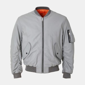 IKALOOK 슬리브 포켓 양가죽 항공점퍼 CLJP120