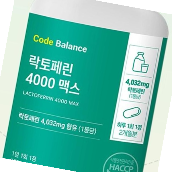 콘드로이친 코드밸런스 <b>락토페린</b> 4000 <b>맥스</b>