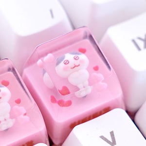 틴틴팅클 틴틴 키캡 커스텀 기계식 키보드 꾸미기 캐릭터 레진 난 굿즈