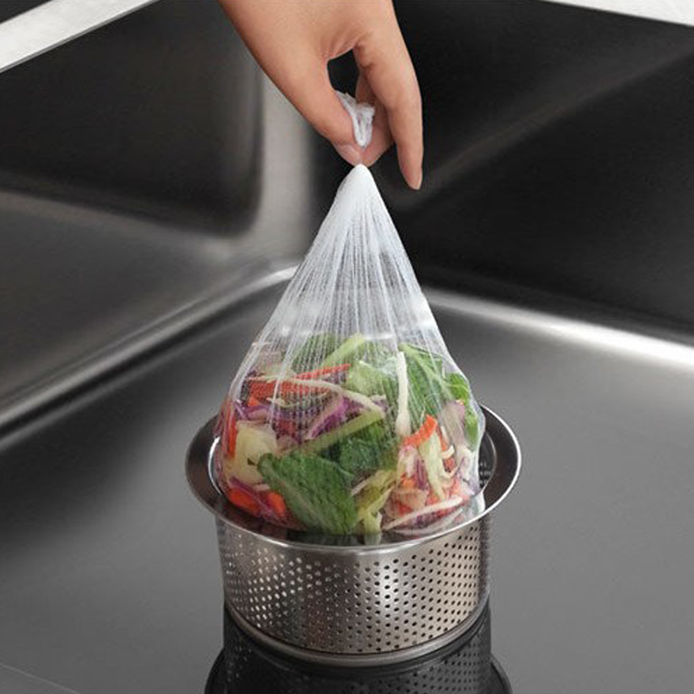 키친아트 싱크대 거름망 50매 음식물 쓰레기 배수구망 음쓰망