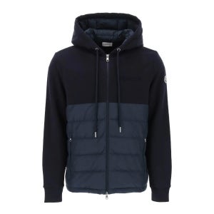 몽클레르 남성 경량 패딩 후드 스웨트 집업 자켓 8G000 13 89AE5 778N