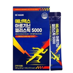 하이맨 에너맥스 아르기닌 젤리스틱5000 20g x 14포