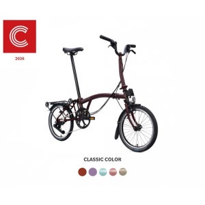 2026 브롬톤 C라인 12단 With 랙 미드핸들바 / 클래식 컬러