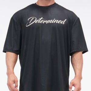 디터민드 메쉬홀 더블 타이거 오버핏 반팔 짐웨어 티셔츠 빅사이즈