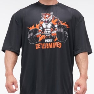 디터민드 메쉬홀 바벨타이거 오버핏 반팔 짐웨어 헬스복 티셔츠 빅사이즈