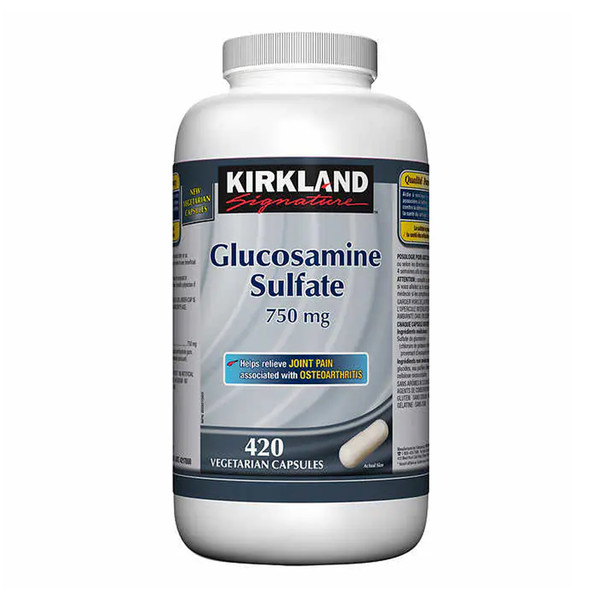 코스트코 커클랜드 <b>글루코사민 설페이트 750mg</b> 420캡슐