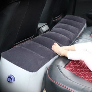 뒷좌석 차량용 에어매트 평탄화 차박용 매트리스 캠핑 여행 숙면