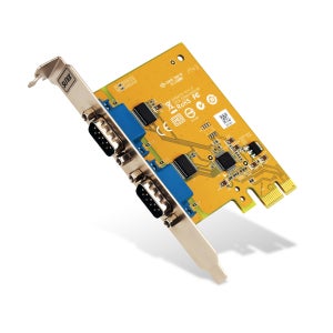 NEXTU 시리얼 PCIe 카드 컨트롤러 2포트 RS232 PCI-Express 카드 SUNIX SER6437A