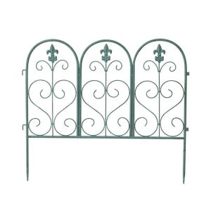 야외 정원 화단 펜스 주말농장 조립식 울타리 파티션 흰색 보조