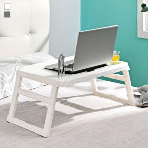 다용도 다기능 접이식 베드 폴딩 테이블 펜홀더 책상 트레이 컵홀더 노트북 스마트