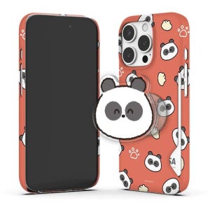 아이폰14 트라이코지 작은 친구들 아크릴 스마트톡 카드 3D곡면하드케이스