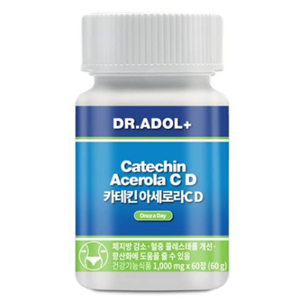 닥터아돌 <b>카테킨아세로라CD</b> 850mg x 60정 1개
