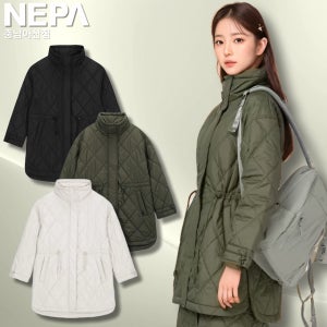 네파 경량패딩 중기장 여자 아웃도어 간절기 미드기장 기능성 보온 일상복 경량패딩