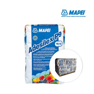 마페이 아데실렉스 P9 시멘트 몰탈 벽 바닥 난방겸용 백색 20kg 80포세트 1파렛트