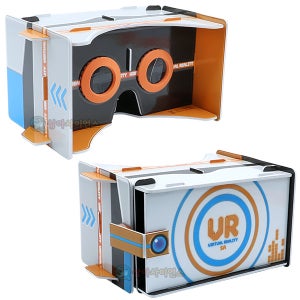 SA VR 카드보드 탐험가(1인용 포장) 초등 과학 물체 가상 만들기 실험 키트