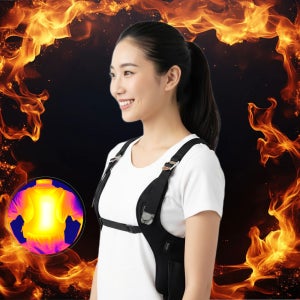 열 히팅조끼 국산 발열 조끼 전기 난방 조끼 경량 보온 캠핑 방한