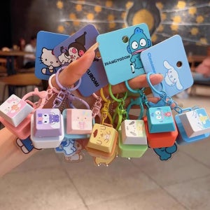 키보드 터피 피젯 열쇠고리 가방고리 키링