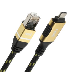 USB C타입 to LAN 2M 기가 유선 랜카드 노트북 인터넷 이더넷 랜케이블