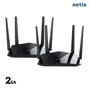 네티스 MEX601V2 AX1500 MESH WIFI6 기가 와이파이 유무선 인터넷 공유기 3년 A/S 2PACK