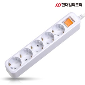 국산 접지 과부하차단 스위치 멀티 콘센트 1.5m 전기 5구 16A 연장선 안전 멀티탭