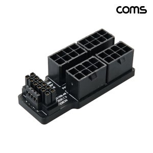 Coms JA433 ATX 3.0 RTX40 그래픽카드 전원 젠더 4x8핀 to 16핀 12VHPWR 600W PH316B-48 STYLE-B