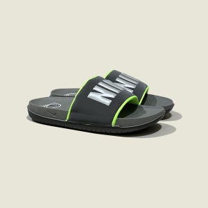 나이키 슬리퍼 오프코트 발편한 사무실 슬라이드 그레이