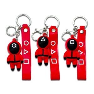 게임 진행 요원 미니미 키링 랜덤 1개 열쇠고리 가방고리