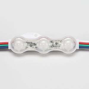 국산 LED RGB 컬러 3구 모듈 간판조명