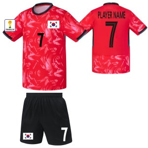 아동 대한민국 축구복 (MD800) 유소년 축구유니폼 어린이 유니폼 (반팔전용)