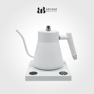 (특별할인) 아티잔바리스타 스마트 일렉트릭 화이트 케틀 드립포트 1L
