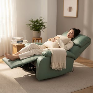 홈스월드 벨라 회전 리클라이너 쇼파 1인용 무중력 안락 릴렉스 독서체어 소파 수유 흔들의자