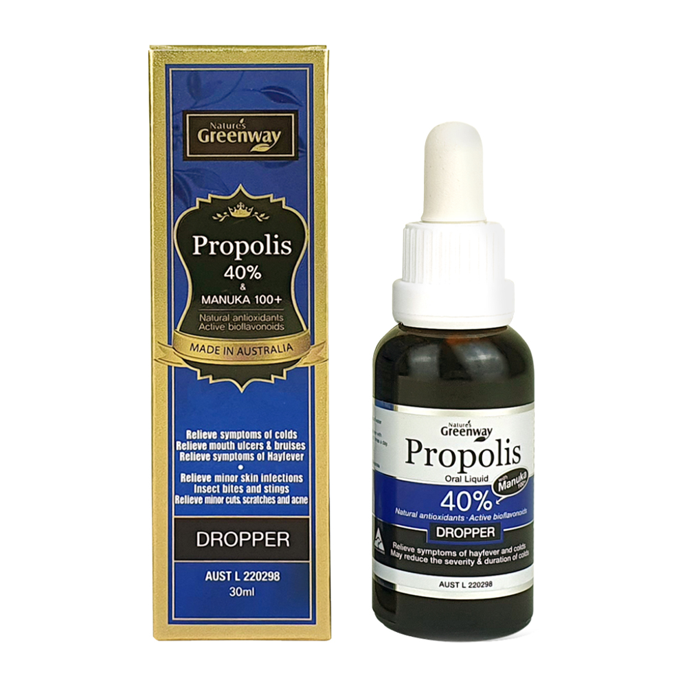 네이쳐스그린웨이 <b>프로폴리스 팅쳐</b>(드로퍼) 원액 40% <b>30ml</b>, 2개