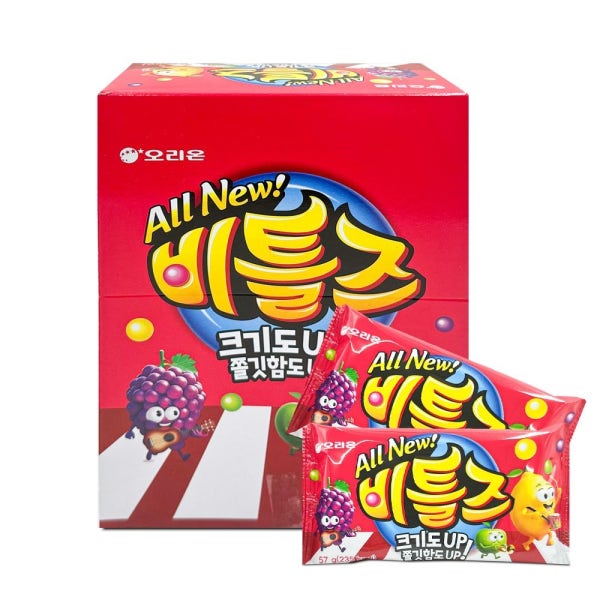 오리온 뉴비틀즈 57g x 12개 연말 병오년 새해 행사 탕비실 회사 스낵 과자