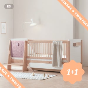 니스툴그로우 아기 유아침대 아이비 하이가드형 ES 쌍둥이 패키지 1+1