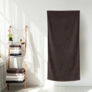 무한타올 호텔 바스타올 40수 코마사 샤워타올 고급 대형수건 비치타올 70x150 460g, 진밤