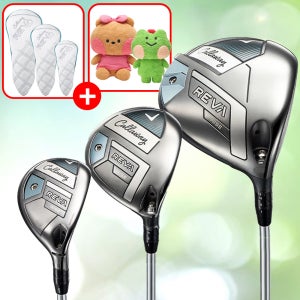 캘러웨이 여성용 레바 라이즈 드라이버 우드 유틸 3종 2025년