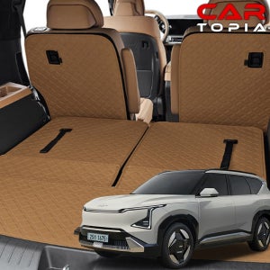 기아 EV5 스퀘어 가죽 트렁크매트 일체형 차박 용품