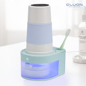 [국산] 클루온 텀블러 살균기 건조기 컵 소독기 UV살균 1인용, 퓨어 민트
