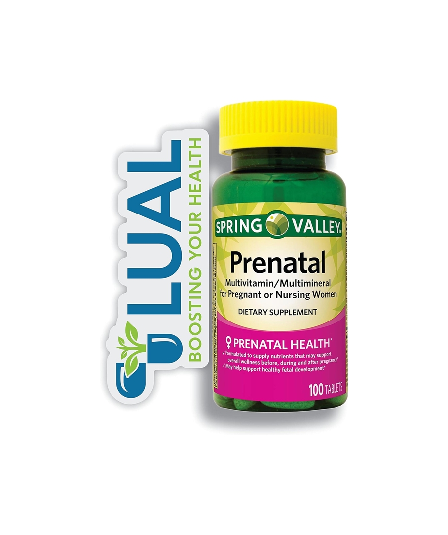 <b>Spring Valley</b> 프리네이탈 멀티비타민 멀티미네랄 100타블렛