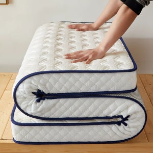 토퍼 침대 고시원 매트리스 라텍스 수면매트 1인용 학생 3D 다이아몬드 축구공 그레이 8cm 70x190cm