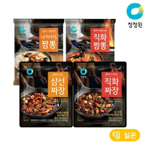 청정원 직화짬뽕 분말 96g 외 3종 총6개