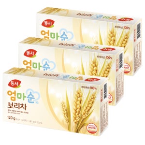 동서 엄마순 보리차 식수용 15T 120g x 3개
