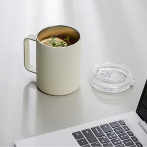 [JAJU/자주] 머그 텀블러 530ml 아이보리