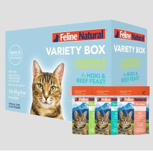 K9 캣 필라인 내추럴 고양이 습식사료 파우치 3종콤보 버라이어티팩 85g (12개입)