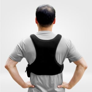 블랙젠 남성용 발열조끼 USB 전기 온열 겨울 아우터 (보조배터리 포함)