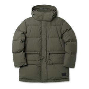 [브롬톤런던]GOOSE DOWN DETACHABLE HOOD PUFFER JACKET - KHAKI(P234MDW222)