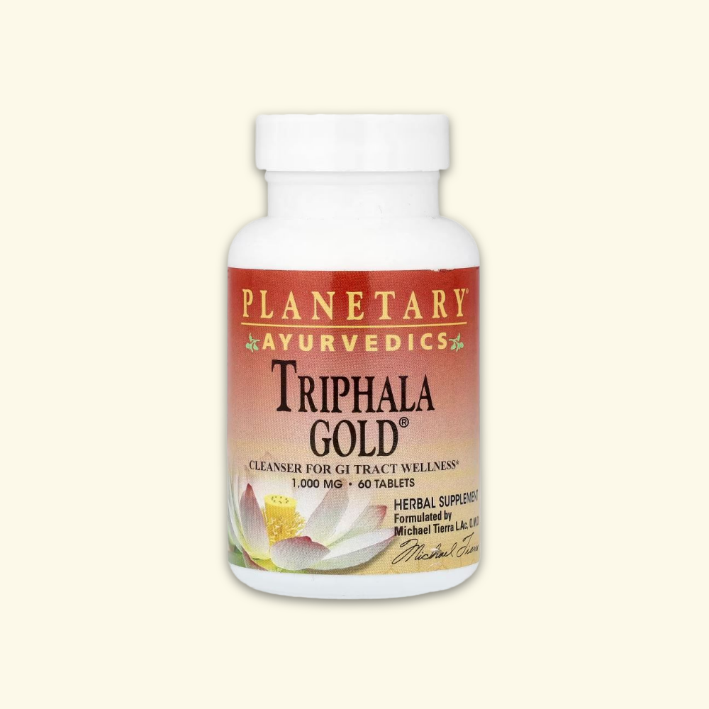 플래너터리 허벌스 아유르베딕스 <b>트리팔라 골드 1000mg</b> 60정, 1개