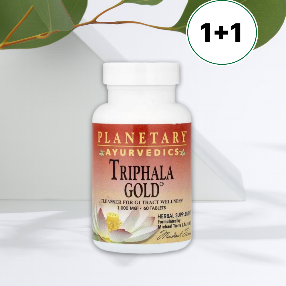 플래너터리 아유르베딕스 <b>트리팔라 골드 1000mg</b> 60정, 2개